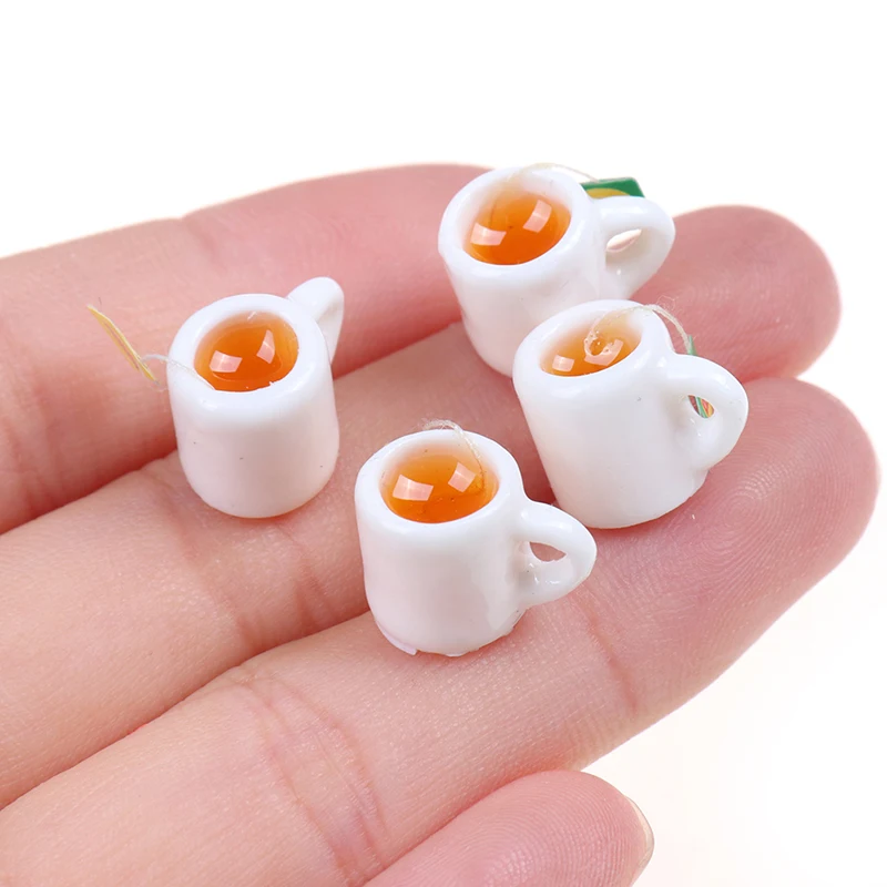 1 шт. миниатюрный кукольный домик, чашка для кофе и чая, кухонная комната, еда, напитки, домашняя посуда, Декор, аксессуары для кукол 
1 шт. миниатюрный кукольный домик, чашка для кофе и чая, кухонная комната, еда, напитки, домашняя посуда, Декор, аксессуары для кукол