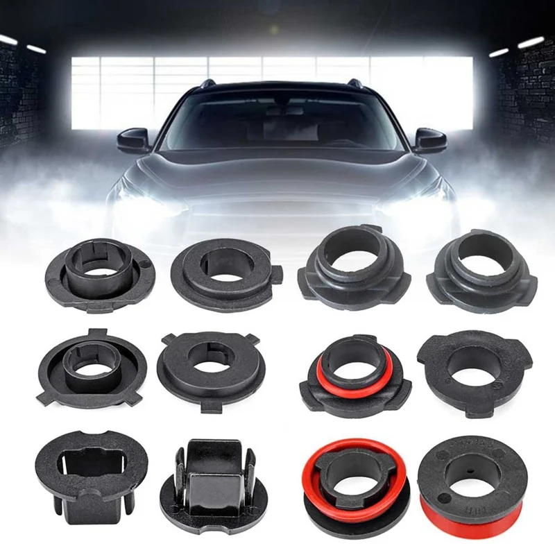 1Pair Car LED Headlight Light Lamp Bulb Adapter Holder Base Sockets Retainer For H1 H3 H4 H7 H11 H13 9004 9005 9006 9007 880
1Pair Car LED Headlight Light Lamp Bulb Adapter Holder Base Sockets Retainer For H1 H3 H4 H7 H11 H13 9004 9005 9006 9007 880