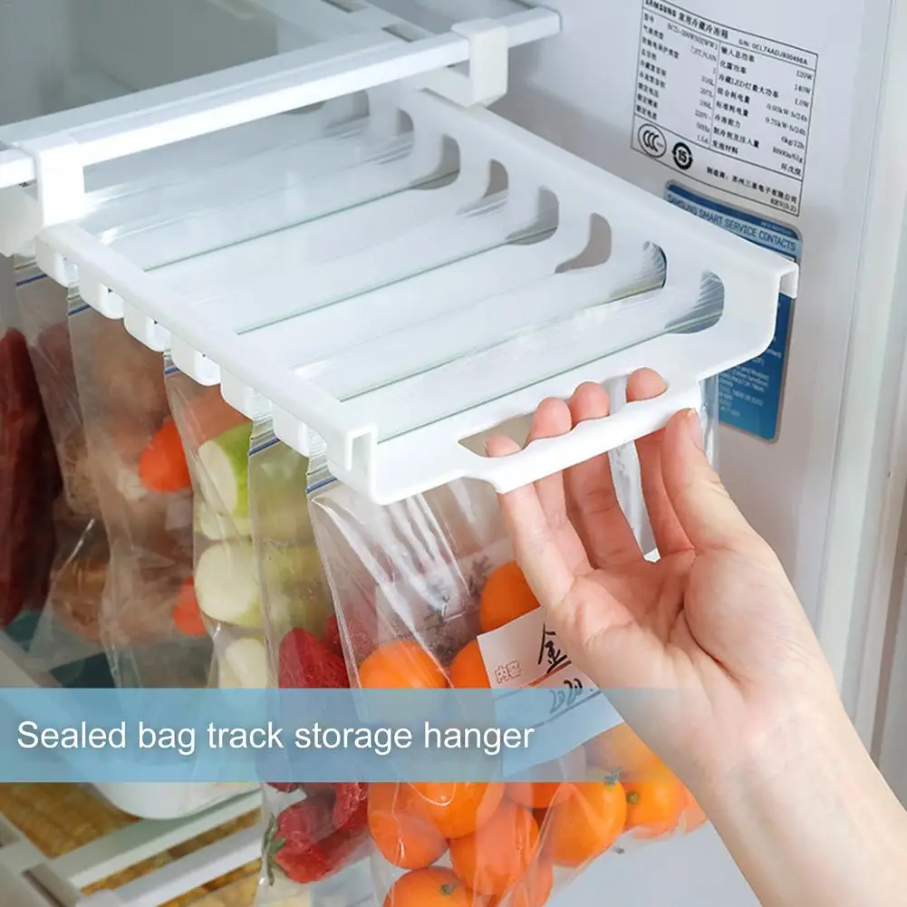 Food Storage Bags and Sliding Storage Rack for Refrigerator Hanging Rack Refrigerator Hanging Storage Clip Sliding Rail Tray
Food Storage Bags and Sliding Storage Rack for Refrigerator Hanging Rack Refrigerator Hanging Storage Clip Sliding Rail Tray