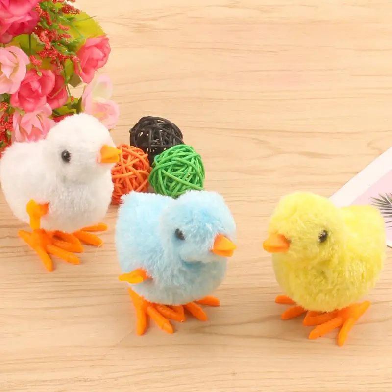 Plush Chick Toy Clockwork Winding Chicken Toy Clock Chick Toy Jumping Chicken Wind Up Plush Chicken
Plush Chick Toy Clockwork Winding Chicken Toy Clock Chick Toy Jumping Chicken Wind Up Plush Chicken