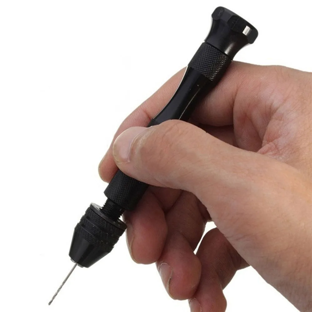 Drilling hole Aluminium Alloy Mini Micro Hand Drill With Twist Chuck +10 Keyless Drills Rotary Tools Twist Drills Rotary Tools
Drilling hole Aluminium Alloy Mini Micro Hand Drill With Twist Chuck +10 Keyless Drills Rotary Tools Twist Drills Rotary Tools