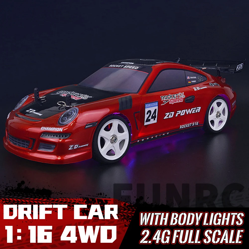 Машинка радиоуправляемая ZD Racing ROCKET S16 1/16 4WD, профессиональный плоский спортивный автомобиль 2,4 ГГц, щеточный бесщеточный автомобиль с дистан...
Машинка радиоуправляемая ZD Racing ROCKET S16 1/16 4WD, профессиональный плоский спортивный автомобиль 2,4 ГГц, щеточный бесщеточный автомобиль с дистан...