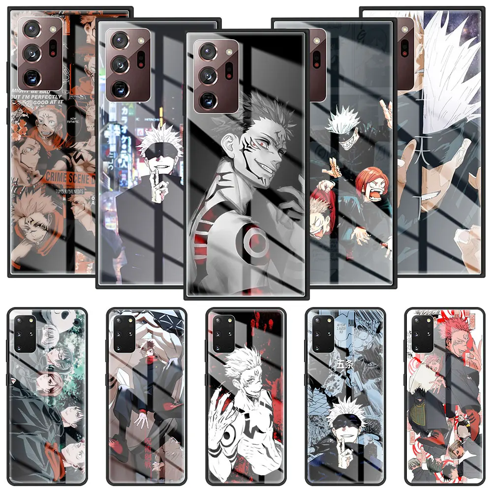 Phone Case For Samsung Galaxy S20 FE S21 S10 S9 S8 Note 20 Ultra 10 Plus 9 Tempered Glass Cover Capa Anime Jujutsu Kaisen
Phone Case For Samsung Galaxy S20 FE S21 S10 S9 S8 Note 20 Ultra 10 Plus 9 Tempered Glass Cover Capa Anime Jujutsu Kaisen