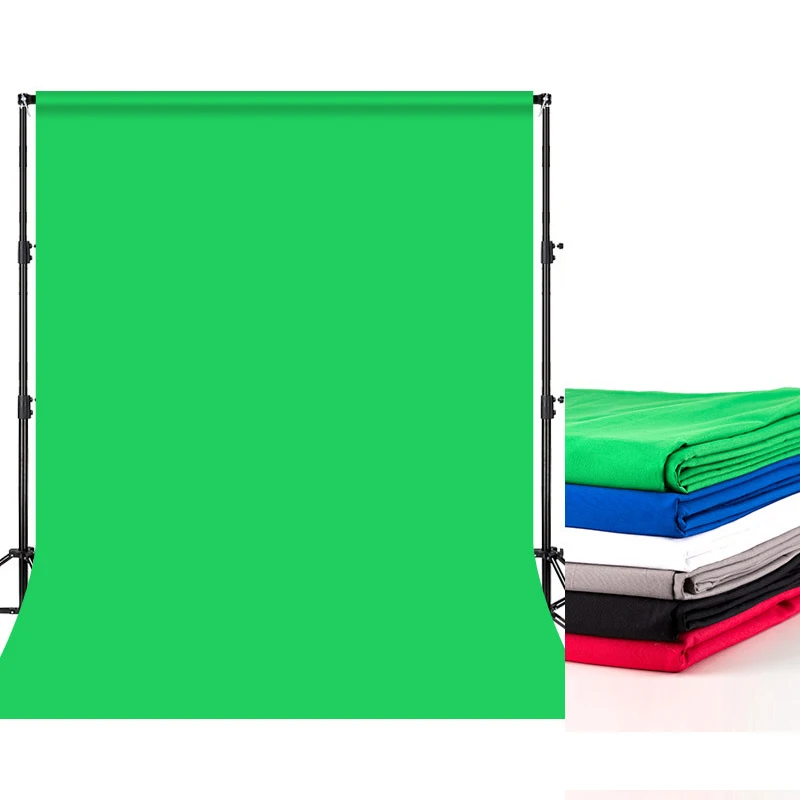 Photography Backdrop Green Black White Grey Blue Red Screen Cotton Muslin Backgrounds for Photo Studio Chromakey Background
Photography Backdrop Green Black White Grey Blue Red Screen Cotton Muslin Backgrounds for Photo Studio Chromakey Background