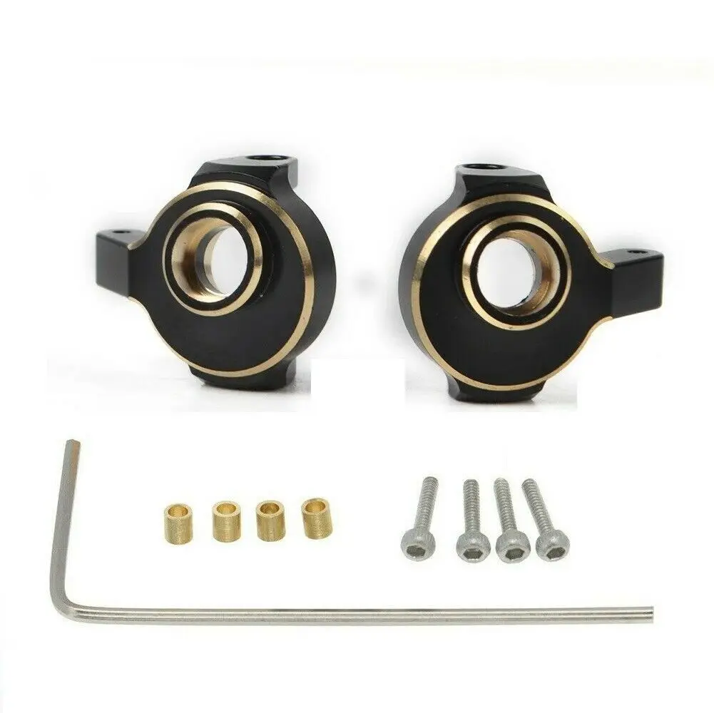 1Pair Heavy Duty Front Brass Steering Knuckle Upgade Part For 1/24 Axial SCX24 90081 RC Crawler Car
1Pair Heavy Duty Front Brass Steering Knuckle Upgade Part For 1/24 Axial SCX24 90081 RC Crawler Car