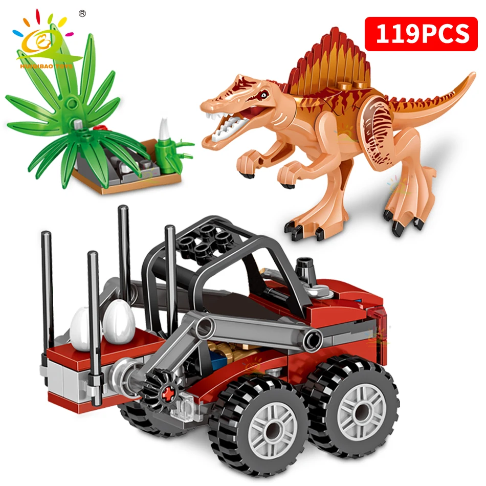 HUIQIBAO Jurassic Dinosaur League Fight For Eggs World Park City Building Blocks dinosaurios Figures Car Bricks Set Children Toy
HUIQIBAO Jurassic Dinosaur League Fight For Eggs World Park City Building Blocks dinosaurios Figures Car Bricks Set Children Toy