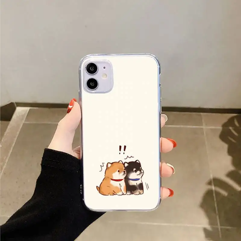 Dog Shiba Inu cute animal Phone Case Transparent for iPhone 6 7 8 11 12 s mini pro X XS XR MAX Plus
Dog Shiba Inu cute animal Phone Case Transparent for iPhone 6 7 8 11 12 s mini pro X XS XR MAX Plus