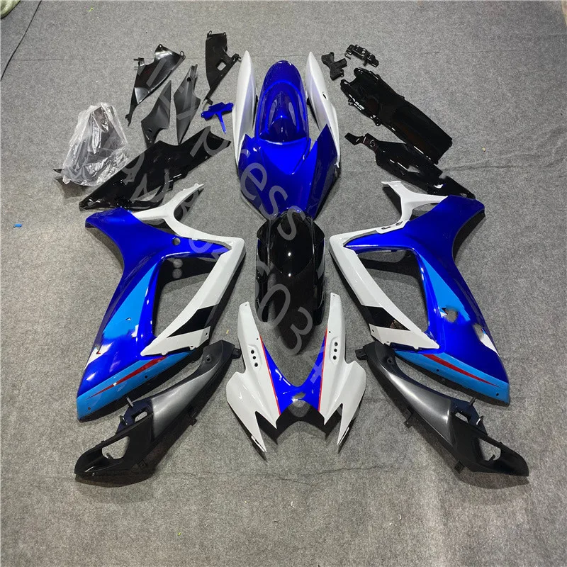 

ABS Fairings for GSXR600 06 07 GSXR750 SUZUKI GSX-R600 GSX-R750 2006 2007 blue white black GSXR 600 750 06-07 K6 K7 fairing