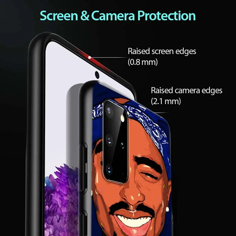 Rapper 2pac Tupac for Samsung Note 20 S20 Ultra Plus A91 A71 A51 A41 A31 A21 A21S A11 A01 Bright Black Phone Case 
Rapper 2pac Tupac for Samsung Note 20 S20 Ultra Plus A91 A71 A51 A41 A31 A21 A21S A11 A01 Bright Black Phone Case