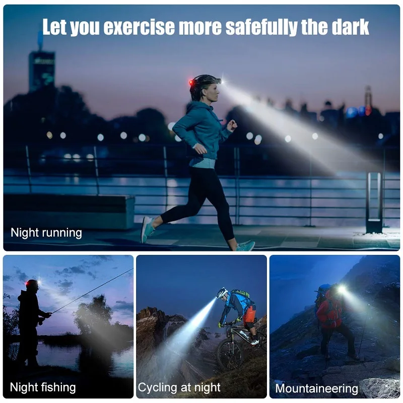 25000LM COB LED Headlamp USB Rechargeable Headlight Waterproof Head Lamp Head Torch with Power Display Use 18650 Battery
25000LM COB LED Headlamp USB Rechargeable Headlight Waterproof Head Lamp Head Torch with Power Display Use 18650 Battery