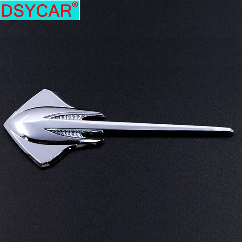 DSYCAR 2 шт./лот новые 3D металлические стикеры Stingray для спортивных автомобилей