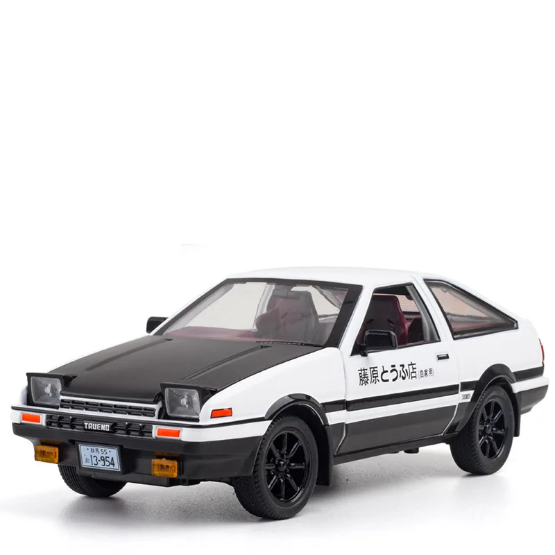 1/20 Toyota AE86 Alloy Sports Car Model Diecasts Toy Simulation Steering Sound Light Super Racing Toys Vehilce Collection Gifts
1/20 Toyota AE86 Alloy Sports Car Model Diecasts Toy Simulation Steering Sound Light Super Racing Toys Vehilce Collection Gifts