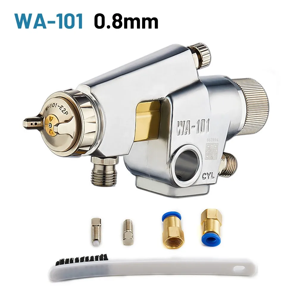 WA-101 Pneumatic Automatic Spray Paint Tool Sprayer 0.8/1.0/1.3/1.5/1.8mm Nozzle
WA-101 Pneumatic Automatic Spray Paint Tool Sprayer 0.8/1.0/1.3/1.5/1.8mm Nozzle