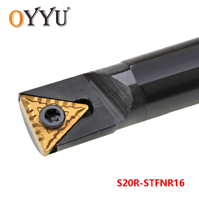 Oyu S20R-STFNR16 твердосплавные вставки для держателя 20 мм STFNR токарный станок резак с ЧПУ хвостовик токарный инструмент расточной стержень
Oyu S20R-STFNR16 твердосплавные вставки для держателя 20 мм STFNR токарный станок резак с ЧПУ хвостовик токарный инструмент расточной стержень