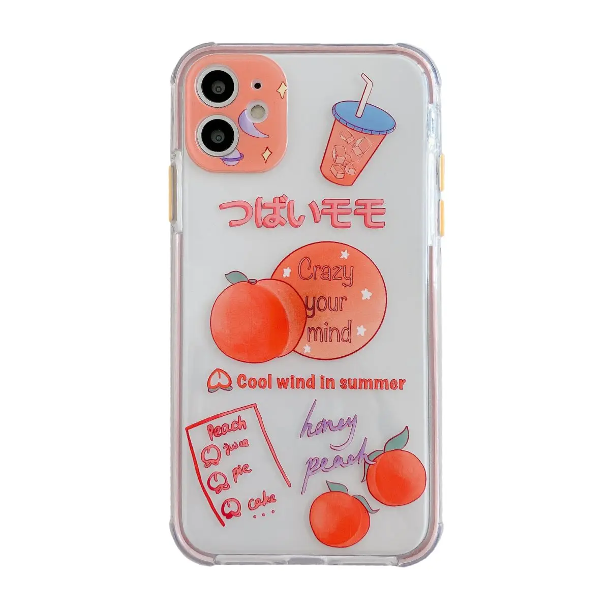 Peach Soda & Cartoon Food Suitable for iPhone7 iPhone8 iPhoneX iPhoneXS iPhoneXR iPhone11 iPhone12
Peach Soda & Cartoon Food Suitable for iPhone7 iPhone8 iPhoneX iPhoneXS iPhoneXR iPhone11 iPhone12