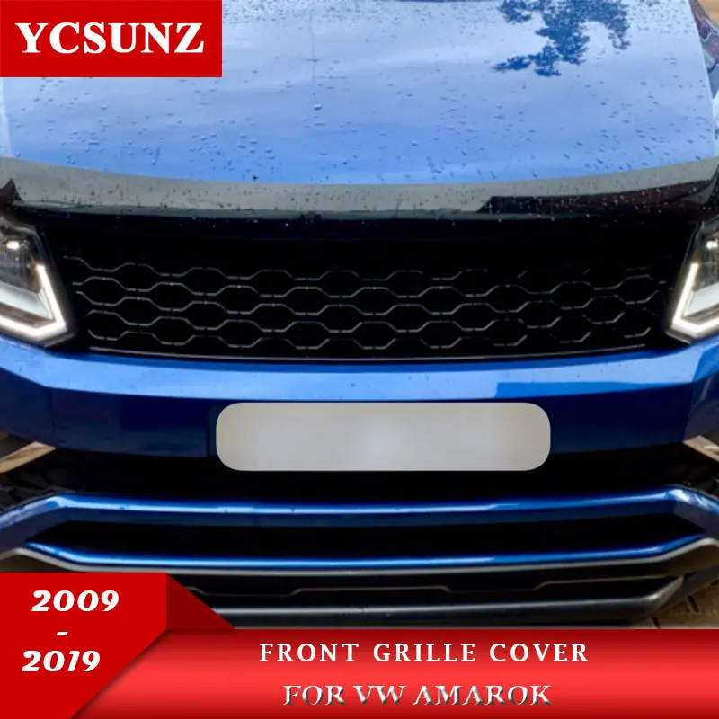 ABS передняя решетка для vw amarok 2009 2010 2011 2012 2013 2014 2015 2016 2017 2018 2019 | Автомобили и