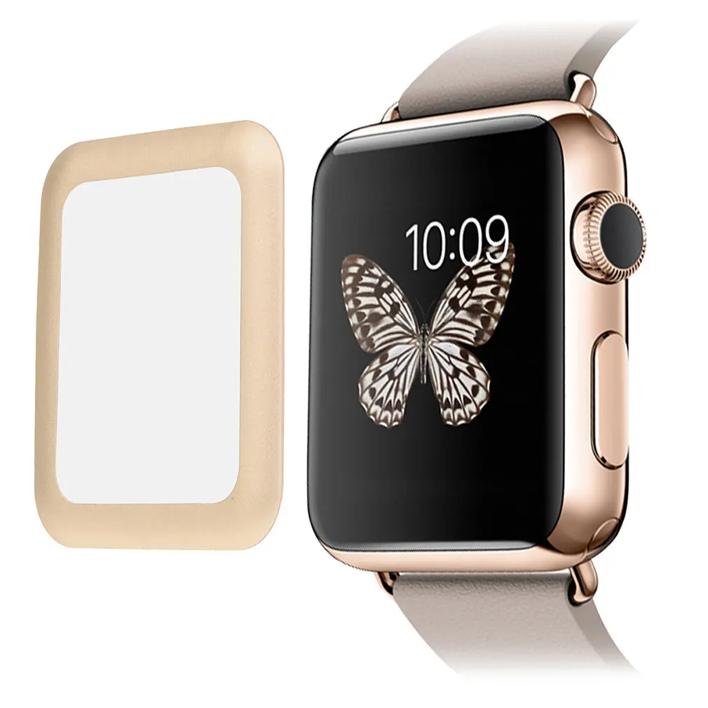 LESHP Tempered Glass Protective Screen Clear Scratch-resistant Anti-Bubble Film LCD Guard Film for Apple Watch Series 2 38mm 
LESHP Tempered Glass Protective Screen Clear Scratch-resistant Anti-Bubble Film LCD Guard Film for Apple Watch Series 2 38mm