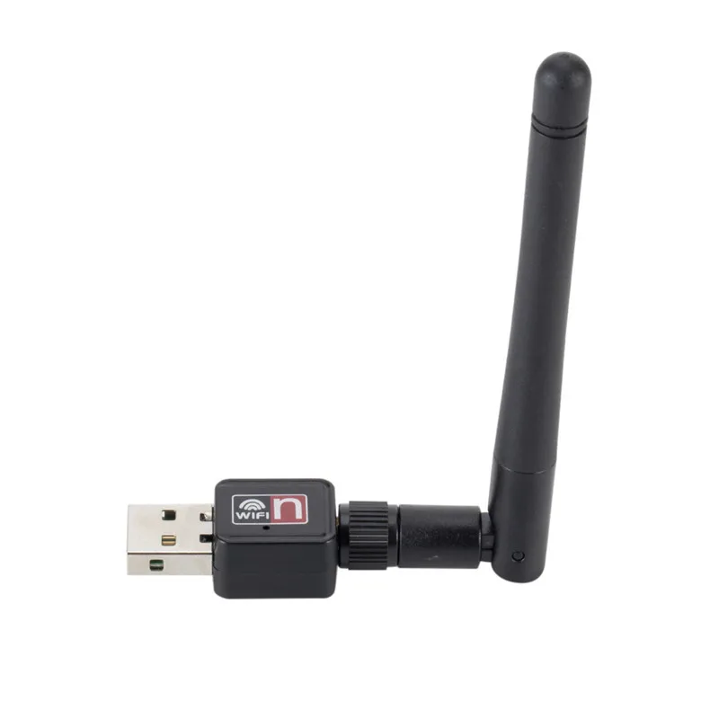 New WiFi Wireless Network Card USB 2.4G 150M 802.11 B/g/n LAN Adapter Rotatable Antenna for Laptop PC Mini Wi-Fi MT7601
New WiFi Wireless Network Card USB 2.4G 150M 802.11 B/g/n LAN Adapter Rotatable Antenna for Laptop PC Mini Wi-Fi MT7601