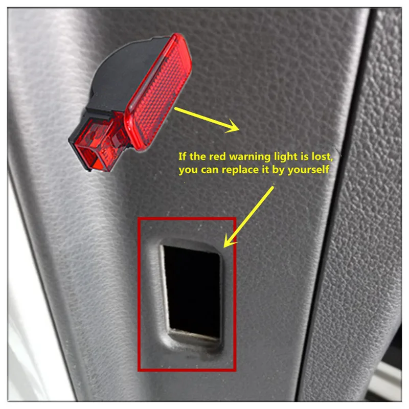 Suitable for Audi a3 a4 a5 a6 q5 universal door opening warning light foot socket light car door anti-collision light
Suitable for Audi a3 a4 a5 a6 q5 universal door opening warning light foot socket light car door anti-collision light