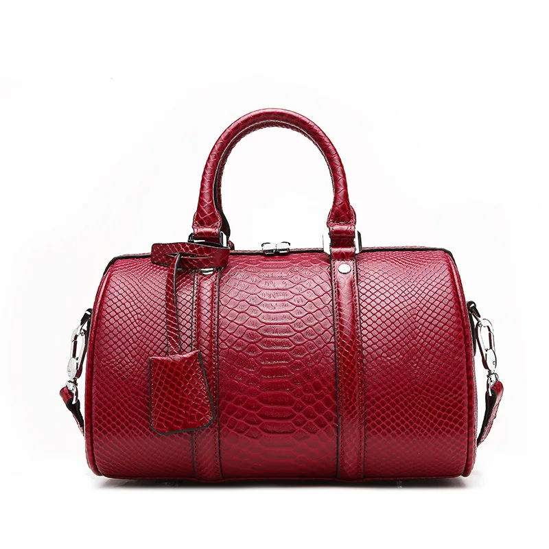 High Quality Leather Office Ladies Boston Shoulder Bag Crocodile Pattern Women Tote Handbag Classic Luxury Female Crossbody Bags
High Quality Leather Office Ladies Boston Shoulder Bag Crocodile Pattern Women Tote Handbag Classic Luxury Female Crossbody Bags