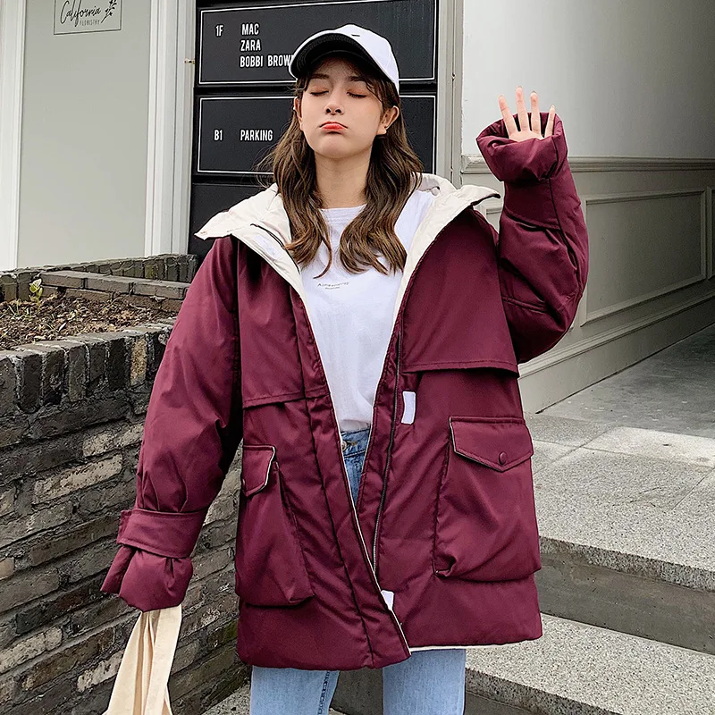 2019 Long Parkas Winter Jacket Women Hooded Windproof Military Clothing Female Big Pocket Thicken Winter Coat Women Y66 
2019 Long Parkas Winter Jacket Women Hooded Windproof Military Clothing Female Big Pocket Thicken Winter Coat Women Y66