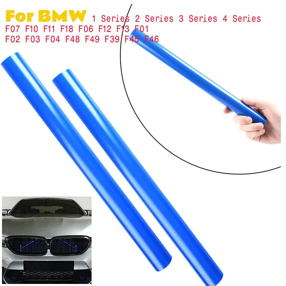 2Pcs Grille Trim Strips Blue Durable Front Grille Pipe High Quality No Deformation
2Pcs Grille Trim Strips Blue Durable Front Grille Pipe High Quality No Deformation