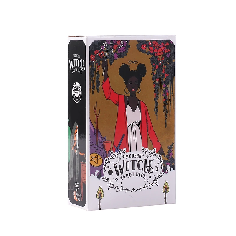 The Modern Witch Tarot Deck Guidebook Card Table Card Game Magical Fate Divination Card 
The Modern Witch Tarot Deck Guidebook Card Table Card Game Magical Fate Divination Card