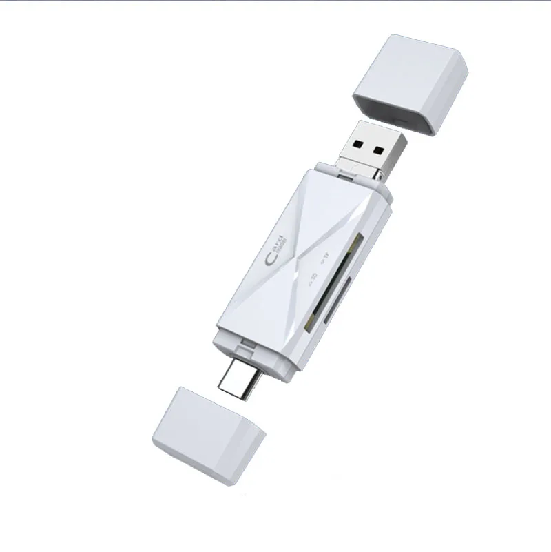 3 in 1 Type-C Card reader USB 2.0 OTG mini SD Memory Card reader Flash Drive TF Read Adapter for MacBook tablet mobile phone
3 in 1 Type-C Card reader USB 2.0 OTG mini SD Memory Card reader Flash Drive TF Read Adapter for MacBook tablet mobile phone
