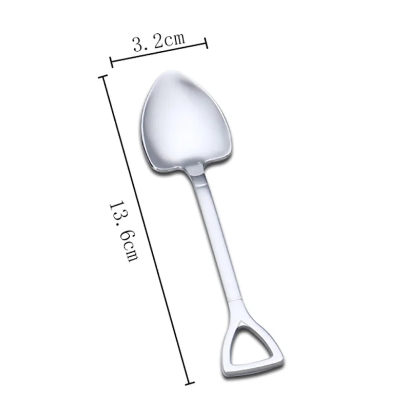 Home Use Stainless Steel Coffee Tea Spoon Shovel/Wrench Shaped Dessert Forks Ice Cream Sugar Teaspoon Bar Home Tools New
Home Use Stainless Steel Coffee Tea Spoon Shovel/Wrench Shaped Dessert Forks Ice Cream Sugar Teaspoon Bar Home Tools New