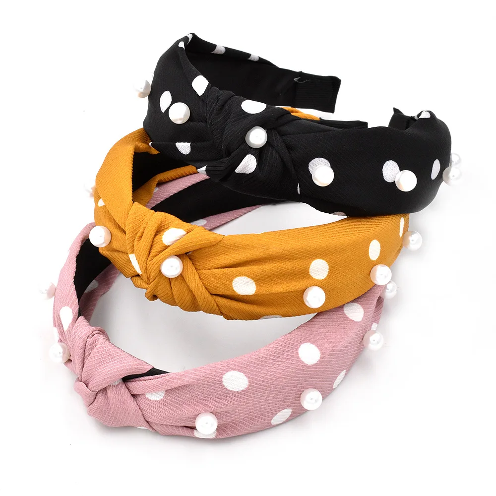 2020 New Arrival Solid Colors Hair Knotted Pearls Inlay Solid Hair Band for Women Headbands Headwear Accessories Christmas Gift
2020 New Arrival Solid Colors Hair Knotted Pearls Inlay Solid Hair Band for Women Headbands Headwear Accessories Christmas Gift