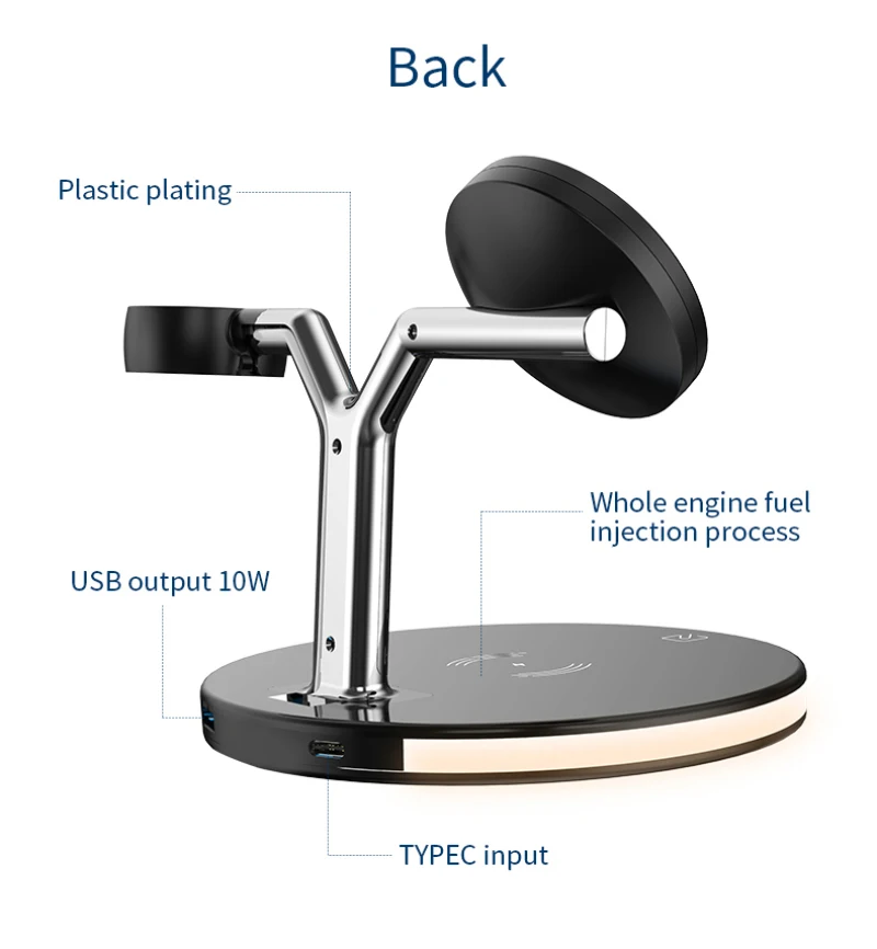 15W Qi Wireless Charger For IPhone 11 Pro Xs Max Induction Fast Wireless Charging Pad For Samsung For IPhone Apple/Watch/Airpod
15W Qi Wireless Charger For IPhone 11 Pro Xs Max Induction Fast Wireless Charging Pad For Samsung For IPhone Apple/Watch/Airpod