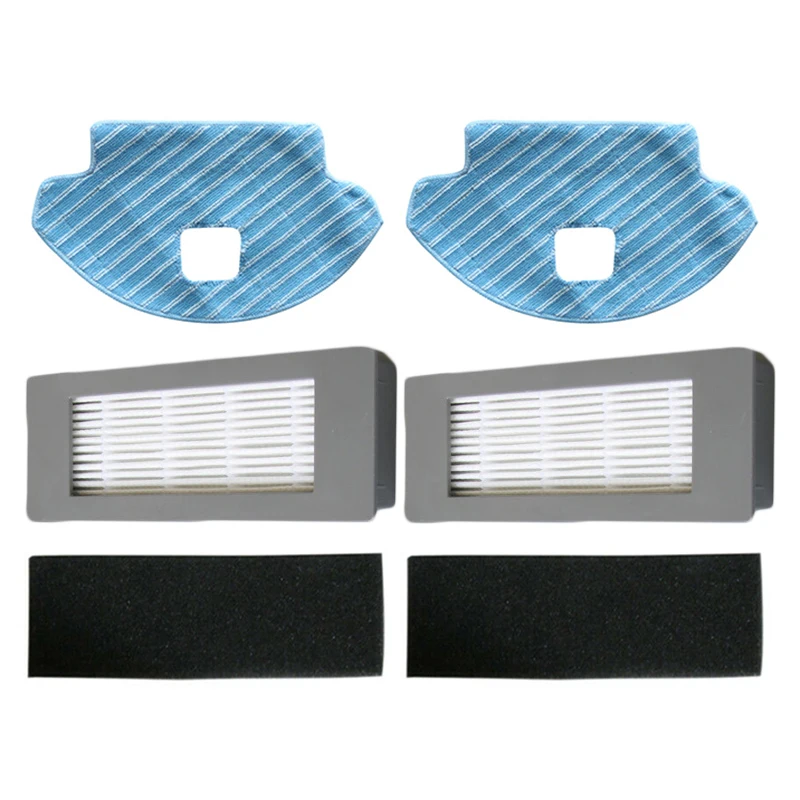 2x Mop Cloths + 2x Filters Kit For ECOVACS DEEBOT OZMO 610 Robot Vacuum Cleaner Part Sweeper Spare Parts Mop Cloth Mopping Cloth
2x Mop Cloths + 2x Filters Kit For ECOVACS DEEBOT OZMO 610 Robot Vacuum Cleaner Part Sweeper Spare Parts Mop Cloth Mopping Cloth
