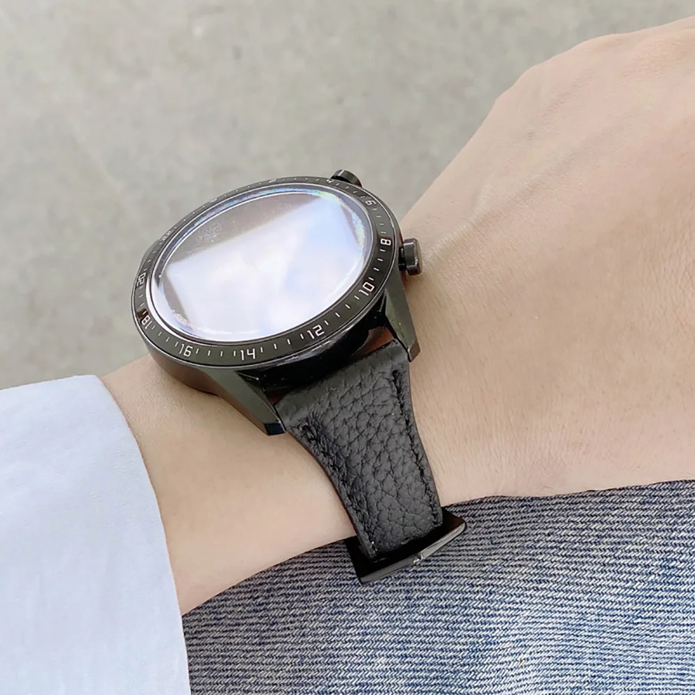 Real Leather Watch Band For Huawei Watch 3 pro GT2 Amazfit GTR/PACE Watchband Thin Bracelet For Galaxy Watch3 45mm Wrist Strap
Real Leather Watch Band For Huawei Watch 3 pro GT2 Amazfit GTR/PACE Watchband Thin Bracelet For Galaxy Watch3 45mm Wrist Strap