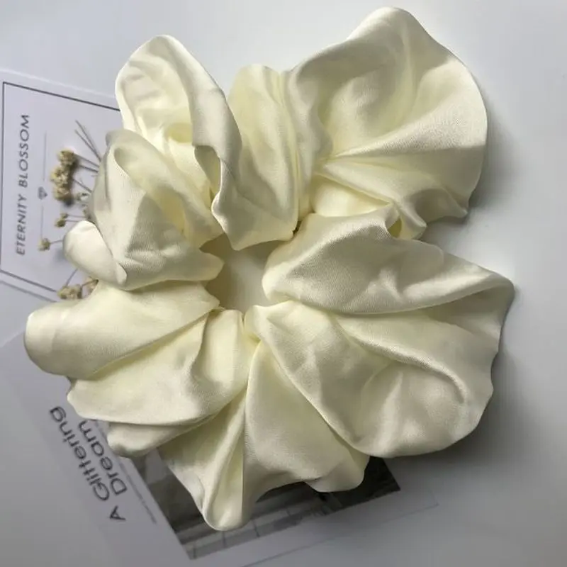Oversized Hair Scrunchies For Women Solid Satin Silk Scrunchie Hair Rubber Bands Elastic Hair Ties Accessories Ponytail Holder
Oversized Hair Scrunchies For Women Solid Satin Silk Scrunchie Hair Rubber Bands Elastic Hair Ties Accessories Ponytail Holder