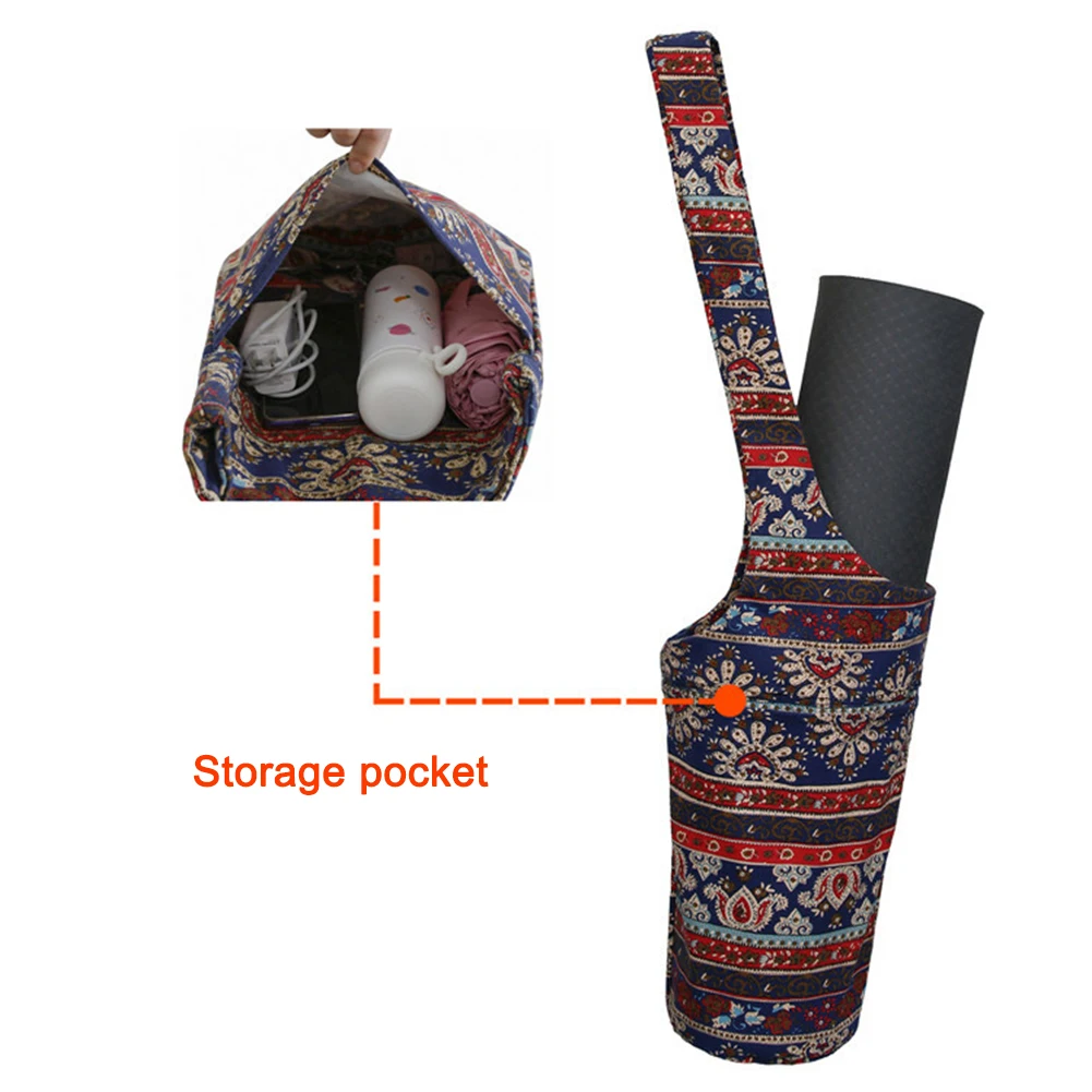 Fashion Yoga Mat Bag Canvas Ethnic Style Printed Pocket Mats Women Gym Pilates Fitness Exercise Pad Cushion Sling Carrier Pouch
Fashion Yoga Mat Bag Canvas Ethnic Style Printed Pocket Mats Women Gym Pilates Fitness Exercise Pad Cushion Sling Carrier Pouch
