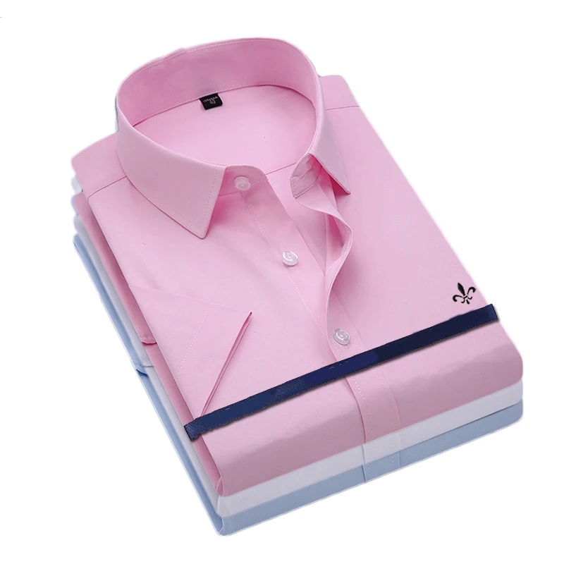 Camisa Male Shirt Short Sleeve Men Shirt Dudalinas Clothing Casual Slim Fit Camisa Social Masculina Chemise Homme No Pocket
Camisa Male Shirt Short Sleeve Men Shirt Dudalinas Clothing Casual Slim Fit Camisa Social Masculina Chemise Homme No Pocket