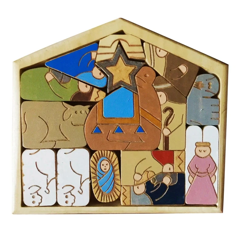 Wooden Jesus Puzzle Statue, Nativity Puzzle with Wood Burned Design, Jesus Puzzles, Nativity Set Jigsaw Puzzle Game
Wooden Jesus Puzzle Statue, Nativity Puzzle with Wood Burned Design, Jesus Puzzles, Nativity Set Jigsaw Puzzle Game