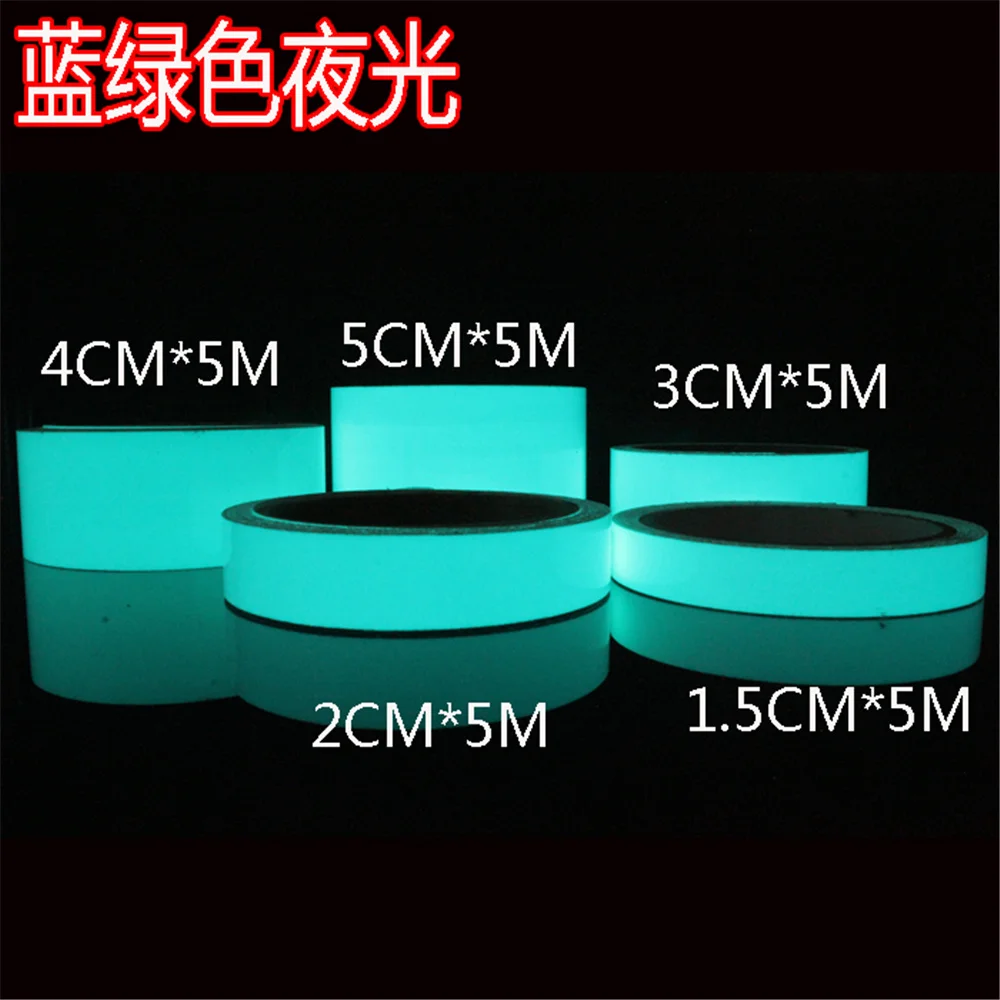 4cm longth 5m Luminous Tape Self-adhesive Warning Tape Night Vision Glow Safety Security
4cm longth 5m Luminous Tape Self-adhesive Warning Tape Night Vision Glow Safety Security