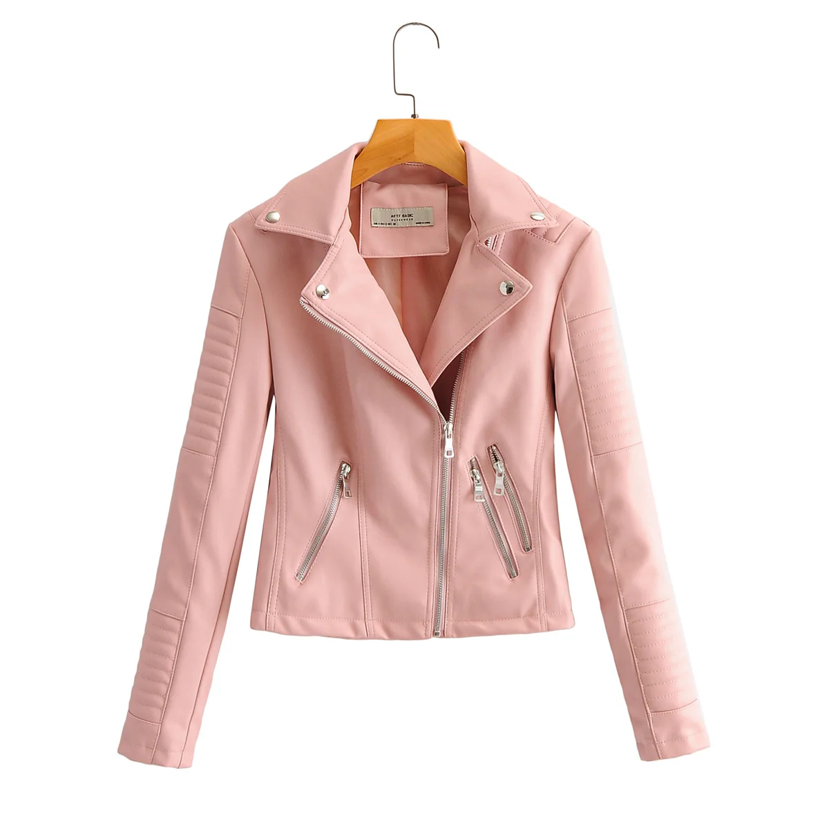 Pink Black PU green leather jacket women motorcycle biker jacket moto vintage faux leather jacket Slim Biker coat fall 2020 New
Pink Black PU green leather jacket women motorcycle biker jacket moto vintage faux leather jacket Slim Biker coat fall 2020 New
