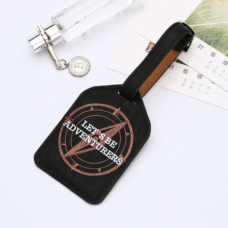 Portable Bag Label Travel Accessories Leather Suitcase Luggage Tag mark Straps ID Address Holder Baggage boarding Luggage Tags
Portable Bag Label Travel Accessories Leather Suitcase Luggage Tag mark Straps ID Address Holder Baggage boarding Luggage Tags