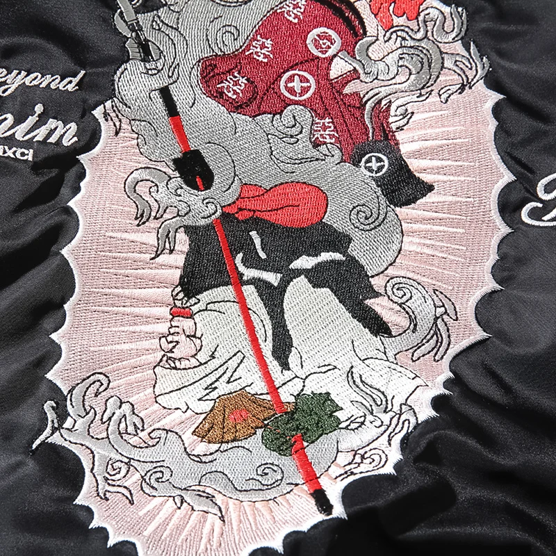 New Bomber Jacket Men Embroidery Pilot Men's Jacket Retro Punk Hip Hop Hipster Youth Couple Autumn Youth Streetwear High Street
New Bomber Jacket Men Embroidery Pilot Men's Jacket Retro Punk Hip Hop Hipster Youth Couple Autumn Youth Streetwear High Street