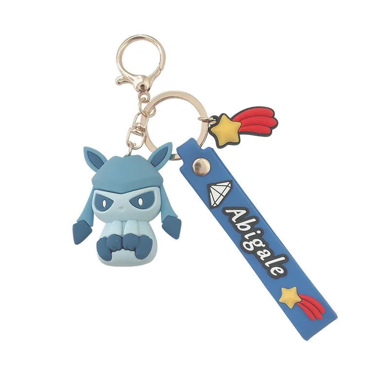 Pokemon Figures Key Chain Kawaii Anime Eeveelution Glaceon Eevee Vaporeon Jolteon Flareon Espeon Umbreon Leafeon Pikachu
Pokemon Figures Key Chain Kawaii Anime Eeveelution Glaceon Eevee Vaporeon Jolteon Flareon Espeon Umbreon Leafeon Pikachu