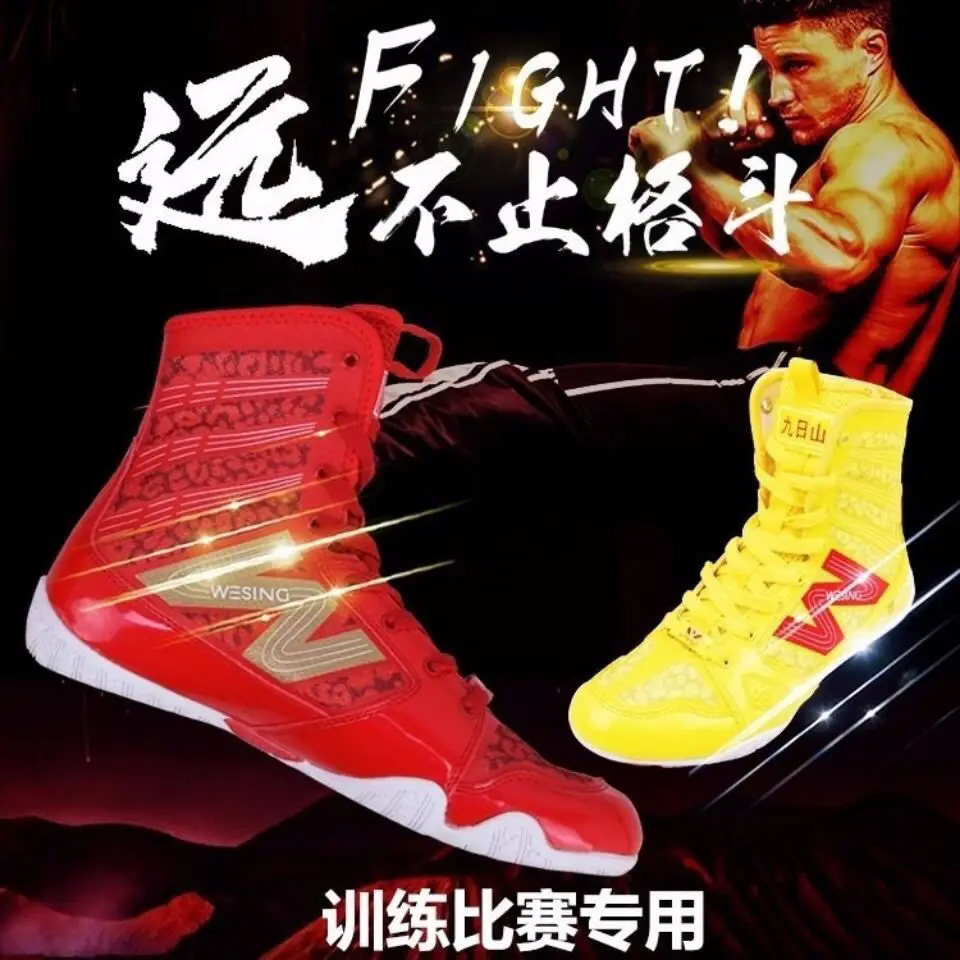 Classic Boxing Shoes Breathable Mesh Professional Combat High-top Boots Men Martial Arts Competition Boxing Training Shoes Women
Classic Boxing Shoes Breathable Mesh Professional Combat High-top Boots Men Martial Arts Competition Boxing Training Shoes Women