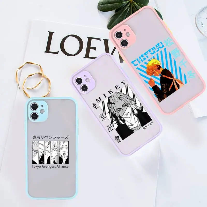 tokyo revengers Phone Case For iPhone 12 11 Mini Pro XR XS Max 7 8 Plus X Matte transparent Purple Back Cover
tokyo revengers Phone Case For iPhone 12 11 Mini Pro XR XS Max 7 8 Plus X Matte transparent Purple Back Cover
