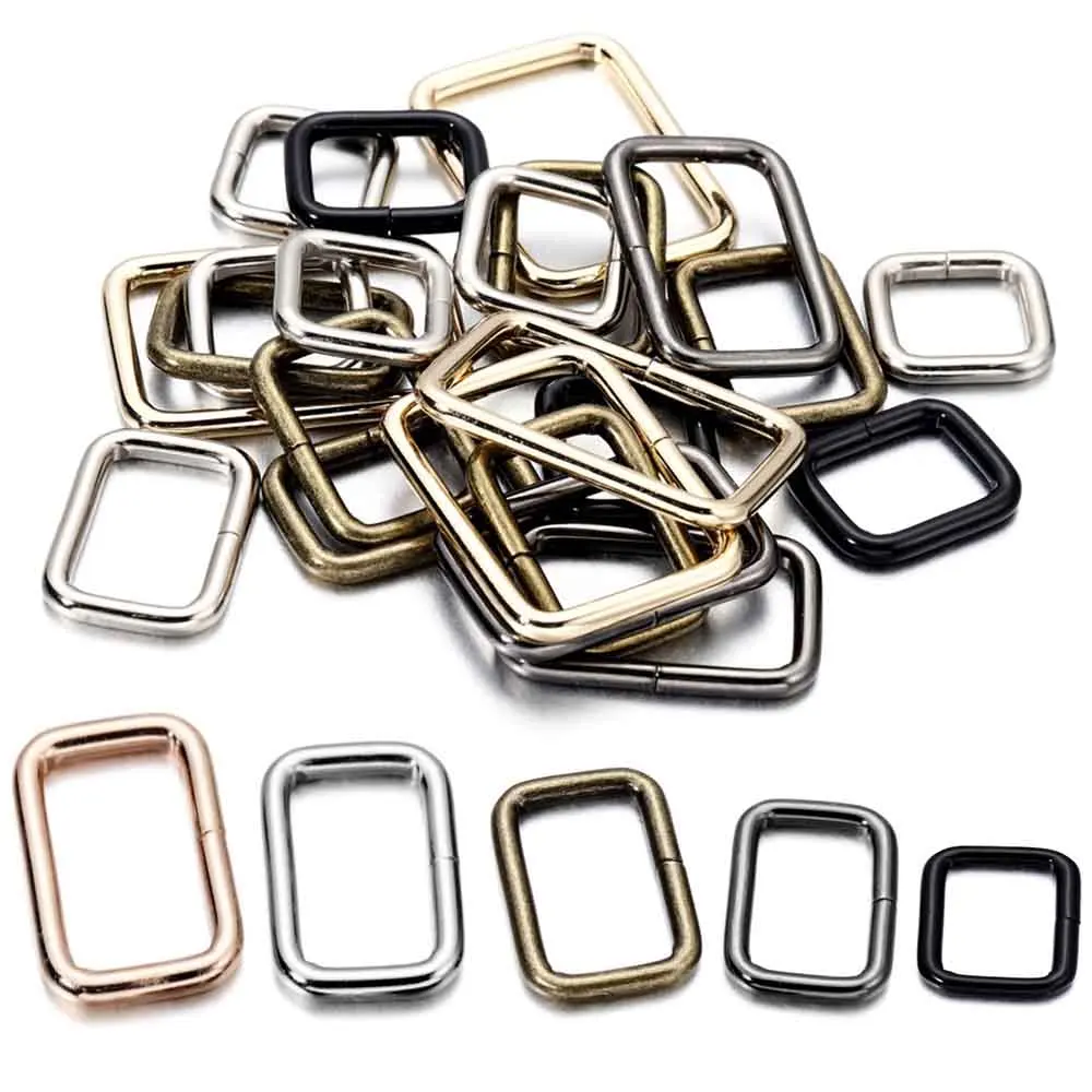 5Pcs/Lot Metal Rectangle Ring Adjustable Buckle Carabiner Keychain Bag Clip Hook Backpacks Bag Buckles Connector for DIY Jewelry
5Pcs/Lot Metal Rectangle Ring Adjustable Buckle Carabiner Keychain Bag Clip Hook Backpacks Bag Buckles Connector for DIY Jewelry