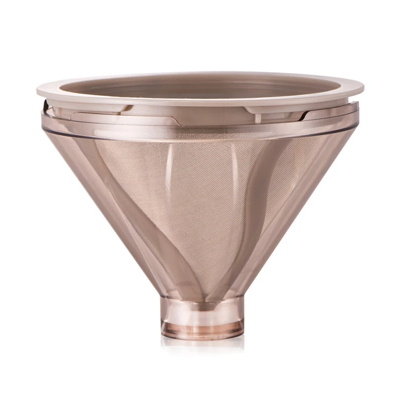 Paperless Pour over Coffee Filter,Coffee Maker for Single Cup Brew, Barista Style Pour-over Filter Soakable Design
Paperless Pour over Coffee Filter,Coffee Maker for Single Cup Brew, Barista Style Pour-over Filter Soakable Design
