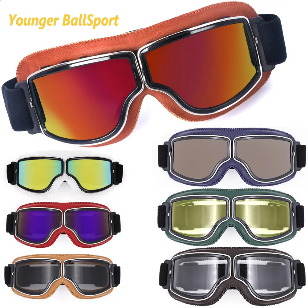 Vintage Motorcycle Glasses Windproof Retro Multicolor Cycling Outdoor Dirt Bike Goggles Protection Sunglasses Folding Goggles
Vintage Motorcycle Glasses Windproof Retro Multicolor Cycling Outdoor Dirt Bike Goggles Protection Sunglasses Folding Goggles