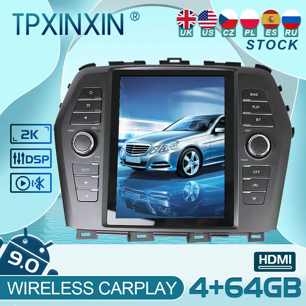 For Nissan Maxima 2016 Android 9 Carplay Radio Player Car GPS Navigation Head Unit Car Stereo BT WIFI 
For Nissan Maxima 2016 Android 9 Carplay Radio Player Car GPS Navigation Head Unit Car Stereo BT WIFI
