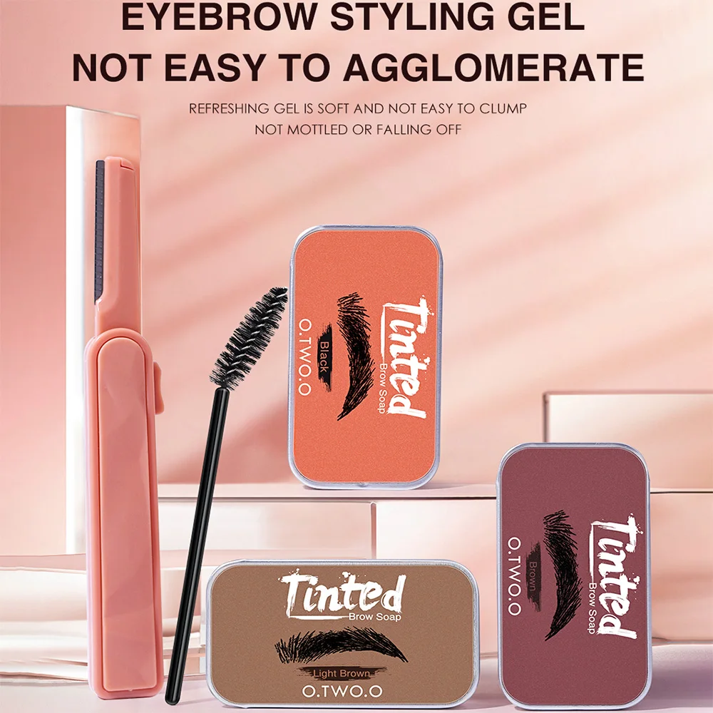 4D Brow Gel Long Lasting Waterproof Eyebrow Setting Wax Smudge Proof Eyebrow Tint Makeup Balm Pomade for Natural Brows
4D Brow Gel Long Lasting Waterproof Eyebrow Setting Wax Smudge Proof Eyebrow Tint Makeup Balm Pomade for Natural Brows