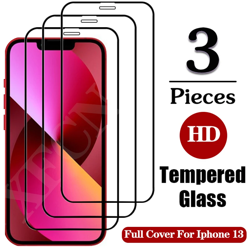 3Pieces For Iphone 13 Pro Full Protective Glass For iPhone 12 11 13 Pro Max 12 13 Mini ScreenProtector Tempered Glass For iphone
3Pieces For Iphone 13 Pro Full Protective Glass For iPhone 12 11 13 Pro Max 12 13 Mini ScreenProtector Tempered Glass For iphone
